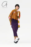 YANYAN KNITS Alpaca Knitted Sweater/Pencil Skirt YYK-YYW24-1941-HUANG Top